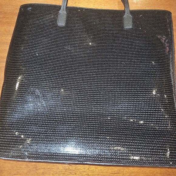 Kate Spade black Sequin tote in Excellent like new condition - Picture 4 of 7
